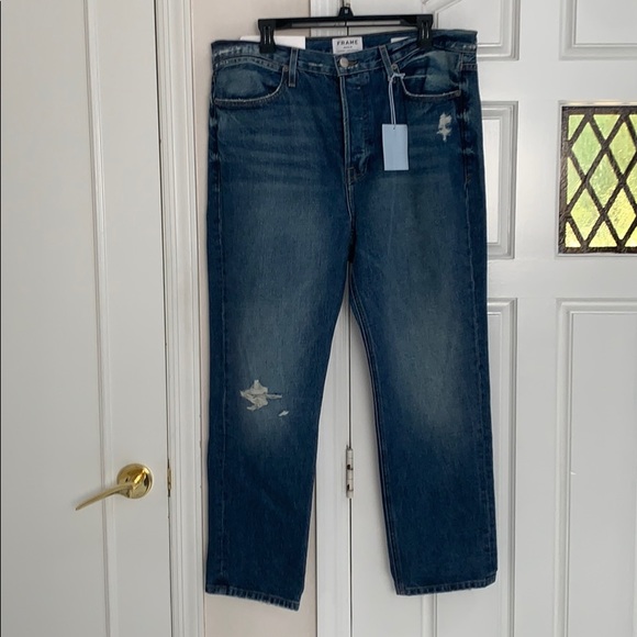 Frame Denim Denim - Frame Le Pegged High Rise Jeans Bloomfield Size 33